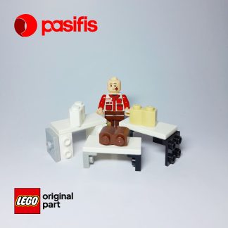30136 lego original part pasifis Brick, Modified 1 x 2 with Log Profile