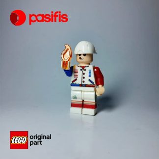 37775 – Wave Rounded Straight Single with Small Pin End (Candle Flame) – Lego Original Part