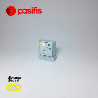Diorama Diecast - DRM0001 - Panel Listrik PLN - Hotwheels Tomica