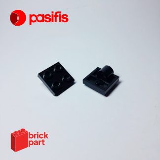 Brick Part - 10247 - Plate, Modified 2x2 with Pin Hole - Full Cross Support Underneath - Pasifis