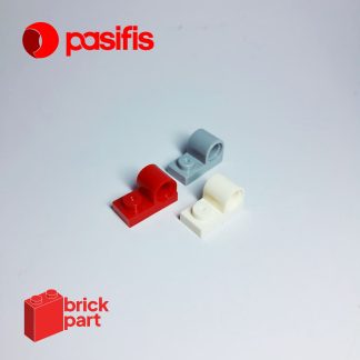 Brick Part - 11458 - Plate, Modified 1x2 with Pin Hole on Top - Pasifis