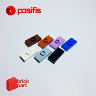 Brick Part - 15573 - Plate, Modified 1x2 with 1 Stud with Groove and Bottom Stud Holder (Jumper) - Pasifis