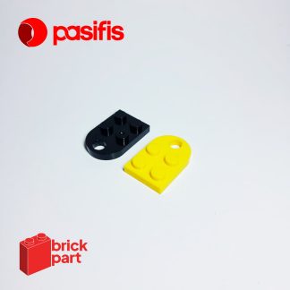 Brick Part - 3176 - Plate, Modified 2x3 with Hole - Pasifis