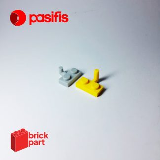 Brick Part - 4623b - Plate, Modified 1x2 with Bar Arm Up (Horizontal Arm 5mm) - Pasifis