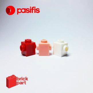 Brick Part – 47905 – Brick, Modified 1x1 with Studs on 2 Sides, Opposite - Pasifis