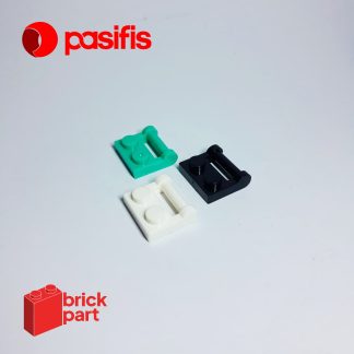 Brick Part - 48336 - Plate, Modified 1x2 with Bar Handle on Side - Closed Ends - Konektor - Pasifis