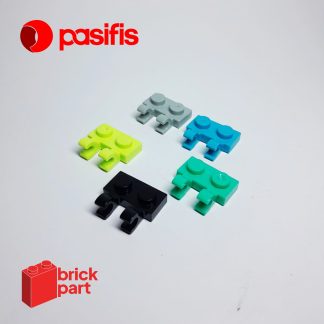 Brick Part - 60470b - Plate, Modified 1x2 with 2 Open O Clips (Horizontal Grip) - Pasifis