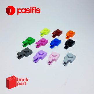 Brick Part - 61252 - Plate, Modified 1x1 with Open O Clip (Horizontal Grip) - Pasifis
