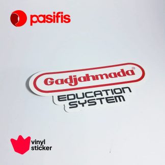 Sticker Vinyl - SV0013 - Universitas Gadjah Mada - Merchandise - Game Console - Indostrious
