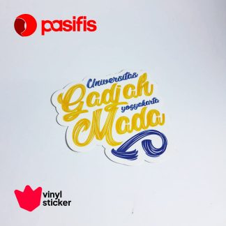 Sticker Vinyl - SV0014 - Universitas Gadjah Mada - Merchandise - Sketch - Indostrious