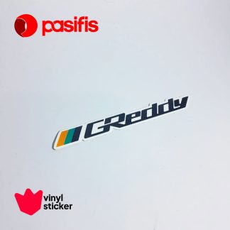 Sticker Vinyl - SV0012 - Greedy Logo - DieCut