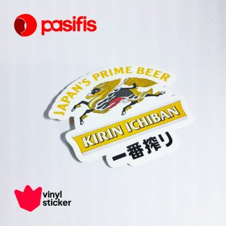 Sticker Vinyl - SV0041 - Kirin Ichiban Logo - Diecut