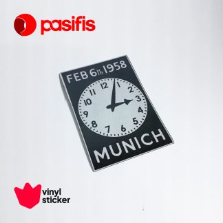 Sticker Vinyl - SV0033 - Munich Tragedy - Diecut