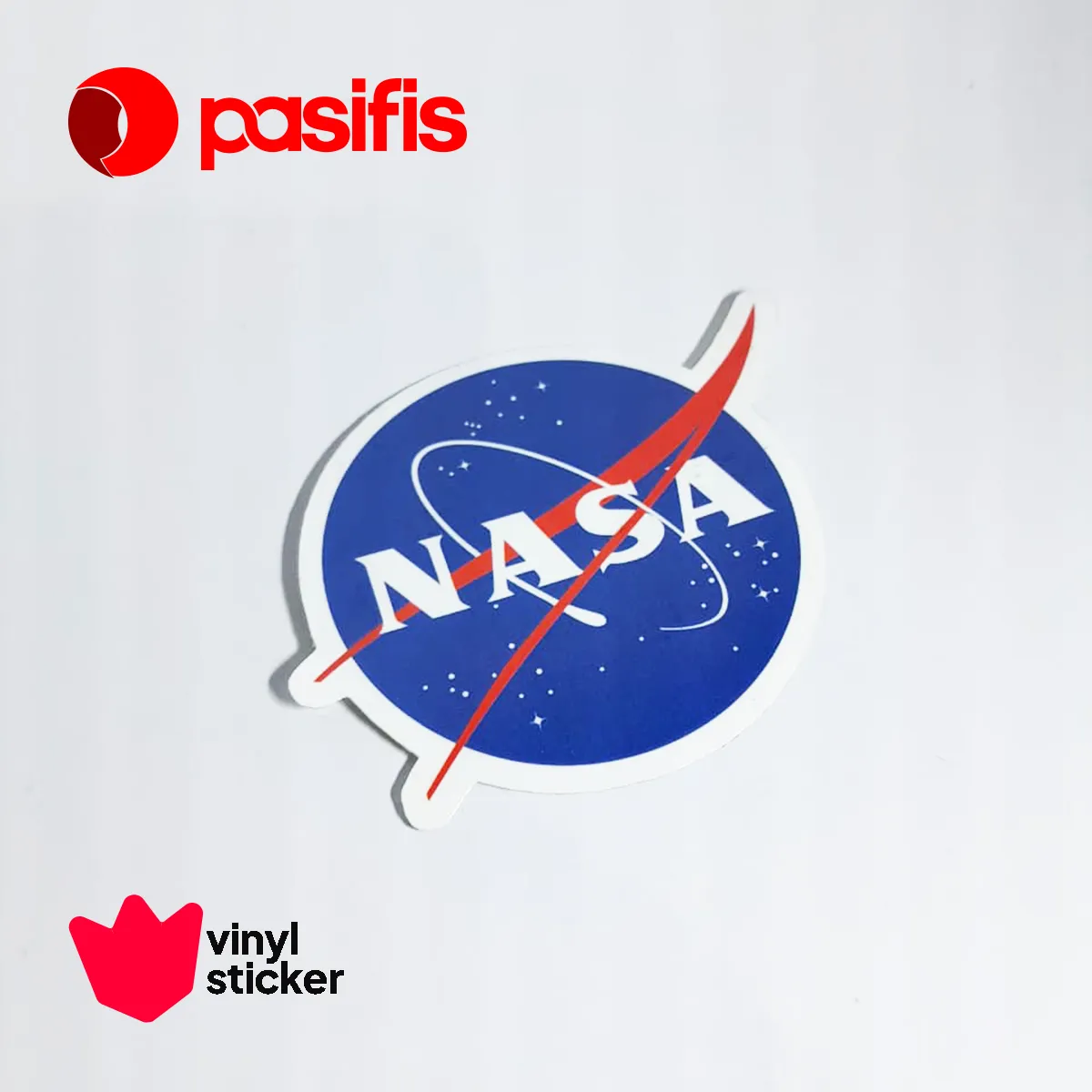 Sticker Vinyl - SV0030 - Nasa Logo - Diecut
