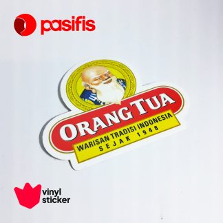 Sticker Vinyl - SV0040 - Orangtua Logo - Diecut