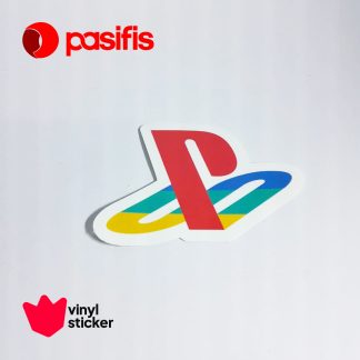 Sticker Vinyl - SV0019 - Playstation Logo - Game Console - Diecut